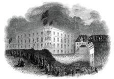 Torch-light concert at Mayence, 1845. Creator: Ebenezer Landells