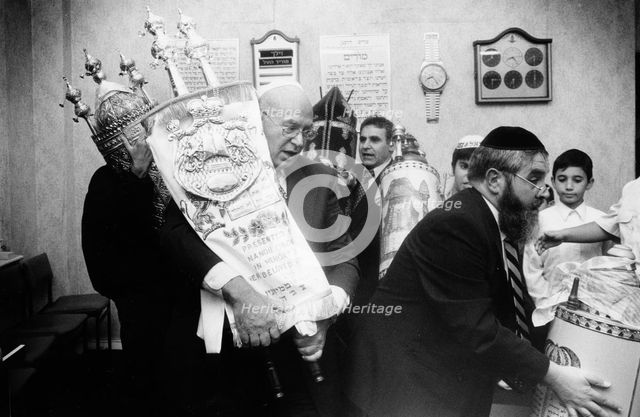 Torah Procession, 1995. Creator: John Nathan.