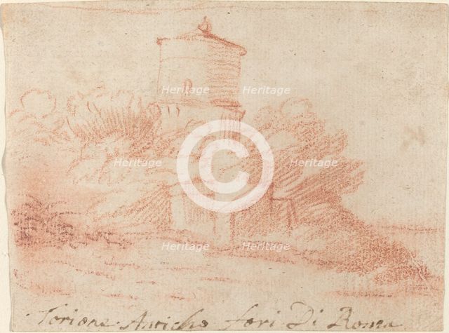 Torione Anticho Fori di Roma, c. 1630/1635. Creator: Claude Lorrain.
