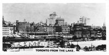 Toronto from the lake, Canada, c1920s