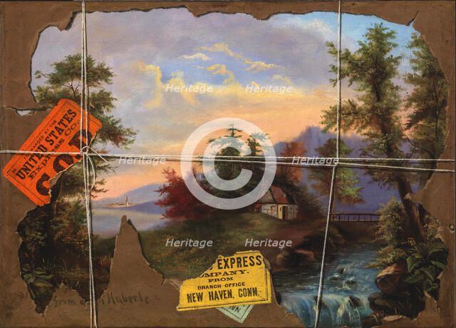 Torn in Transit, ca. 1890-1895. Creator: John Haberle.