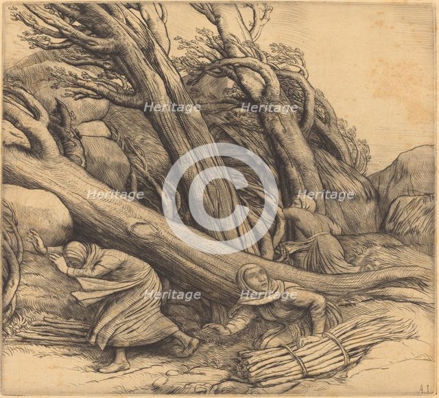 Tornado (Le typhon). Creator: Alphonse Legros.
