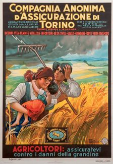 Toro Assicurazioni , 1934. Creator: Ballerio, Osvaldo (1870-1942)