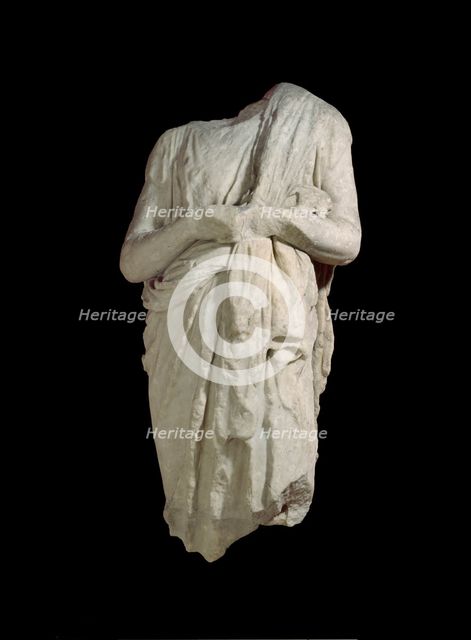 Torso, Arundel Homer, Hellenistic, c3rd century BC. Artist: Unknown.