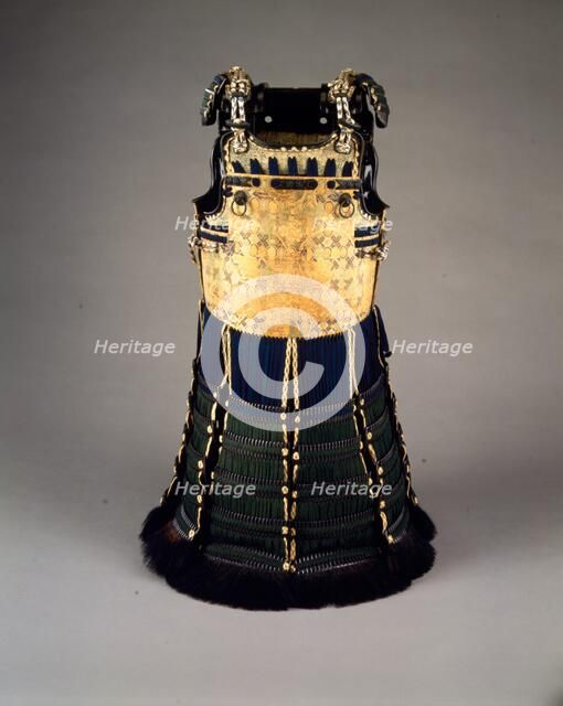 Torso Defense in the Nishiki Zutsumi Nimaido Style, Japanese, 18th century. Creator: Unknown.