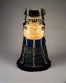 Torso Defense in the Nishiki Zutsumi Nimaido Style, Japanese, 18th century. Creator: Unknown