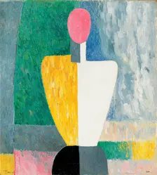 Torso (Figure with Pink Face) 1928-1932. Artist: Kazimir Malevich