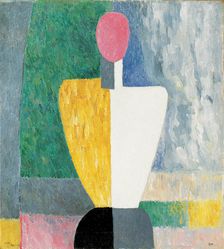 Torso (Figure with Pink Face) 1928-1932. Artist: Kazimir Malevich