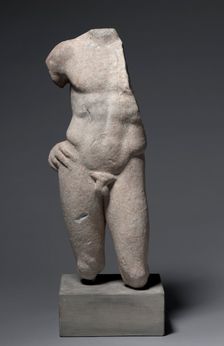 Torso of a Youth, 400-375 BC. Creator: Unknown