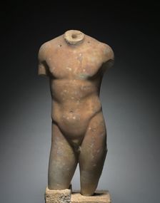 Torso of a Youth, c. 150-100 BC. Creator: Unknown