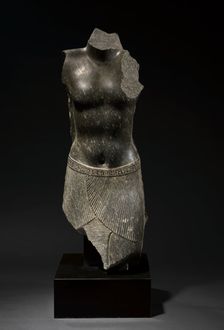 Torso of Amenpayom, probably 200-100 BC. Creator: Unknown