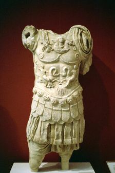 Torso of an unidentified Roman Emperor wearing a cuirass, 2nd Century AD