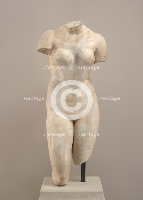 Torso of Aphrodite, c. 200 B.C./150 A.D.. Creator: Unknown.
