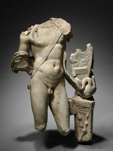 Torso of Apollo, c. 100-200. Creator: Unknown