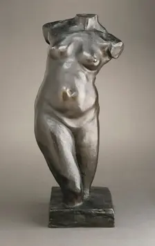 Torso of Peace Study for Abundance for The Triumph of the Republic Probably cast later. Creator: Jules Dalou