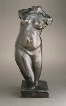 Torso of Peace Study for Abundance for The Triumph of the Republic Probably cast later. Creator: Jules Dalou