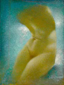 Torse de femme, . Creator: Lévy-Dhurmer; Lucien (1865-1953)
