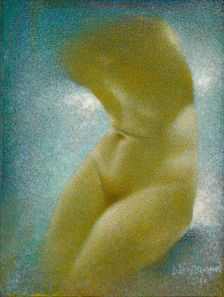 Torse de femme, . Creator: Lévy-Dhurmer; Lucien (1865-1953)