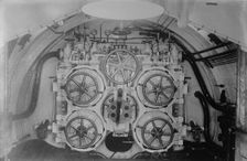 Torpedo Tubes, American Submarine, between c1910 and c1915. Creator: Bain News Service