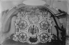 Torpedo Tubes, American Submarine, between c1910 and c1915. Creator: Bain News Service