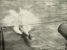 Torpedo Entering the Water (1919). Creator: Unknown