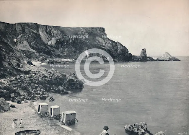 'Torquay - Anstey's Cove', 1895. Artist: Unknown.