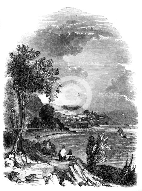 Torquay, Devon, 19th century.Artist: J Bastin