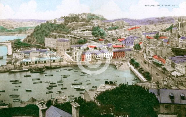 Torquay, Devon, early 20th century.Artist: Ern Bishop