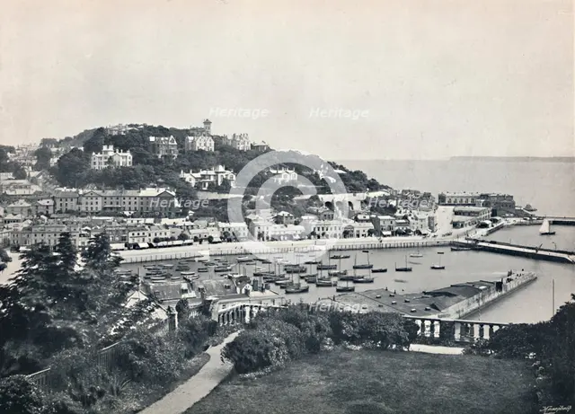 'Torquay - General View from Waldron Hill', 1895. Artist: Unknown.