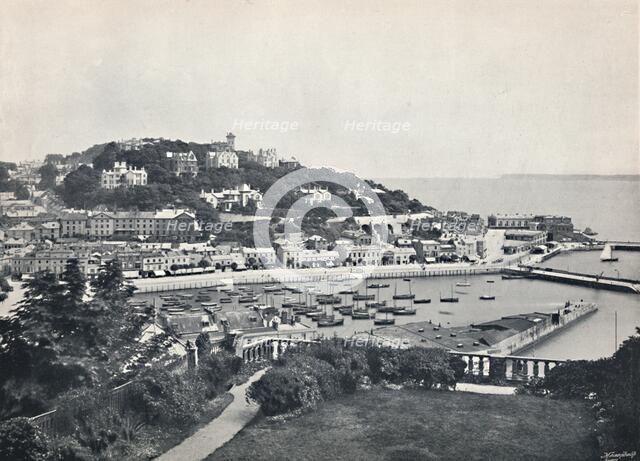 'Torquay - General View from Waldron Hill', 1895. Artist: Unknown.