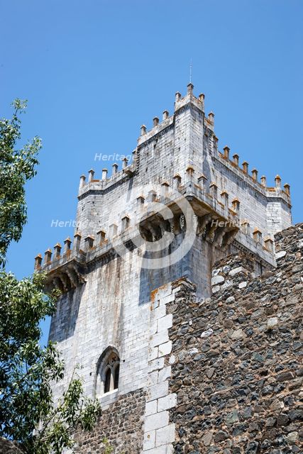 Torre de Menagem, Beja Castle, Beja, Portugal, 2009.  Creator: Samuel Magal.