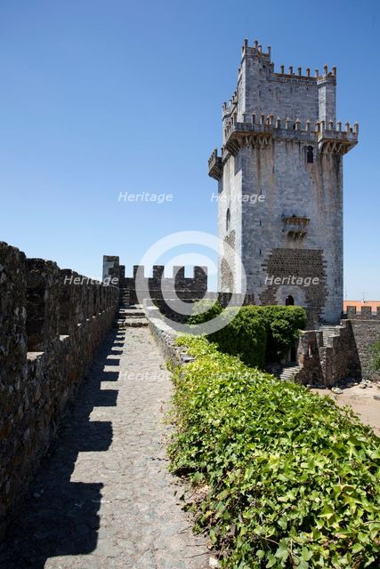 Torre de Menagem, Beja Castle, Beja, Portugal, 2009.  Creator: Samuel Magal.