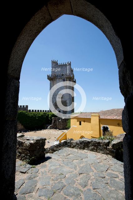 Torre de Menagem, Beja Castle, Beja, Portugal, 2009.  Creator: Samuel Magal.