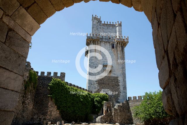 Torre de Menagem, Beja Castle, Beja, Portugal, 2009.  Creator: Samuel Magal.