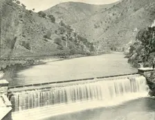 Torrens Weir, Adelaide 1901. Creator: Unknown