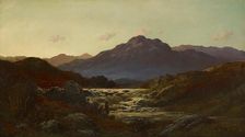 Torrent in the Highlands, 1881. Creator: Gustave Doré