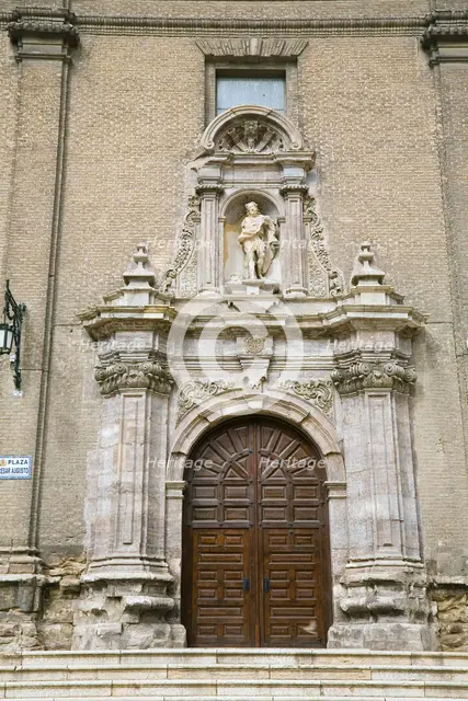 Torreon de la Zuda, Zaragoza, Spain, 2007. Creator: Samuel Magal.