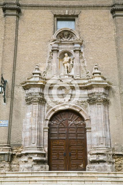 Torreon de la Zuda, Zaragoza, Spain, 2007. Creator: Samuel Magal.