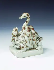 Tortoise and snake on a plinth, Northern Song dynasty, China, 11th century. Creator: Unknown