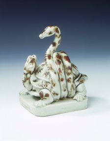 Tortoise and snake on a plinth, Northern Song dynasty, China, 11th century