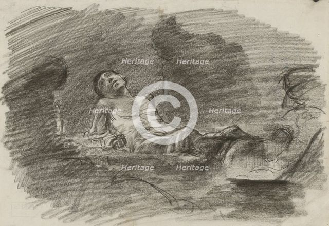 Torture, 1895-1900. Creator: Ladislav Mednyanszky.