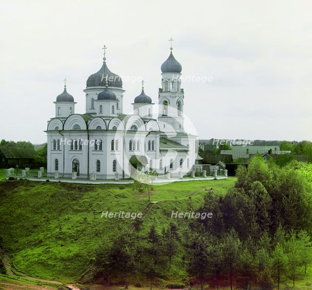 Torzhok: Church of Michael the Archangel, 1910. Creator: Sergey Mikhaylovich Prokudin-Gorsky.
