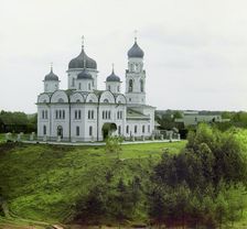 Torzhok: Church of Michael the Archangel, 1910. Creator: Sergey Mikhaylovich Prokudin-Gorsky