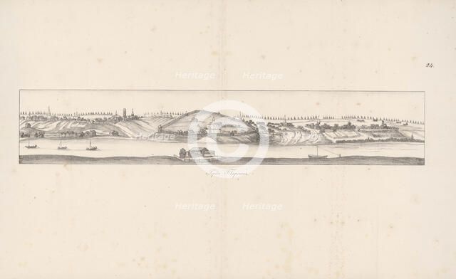 Torzhok. From: Augustin von Meyerberg and his travel  to Russia, 1661-1662. Creator: Meierberg (Meyerberg), Augustin, von (1612-1688).