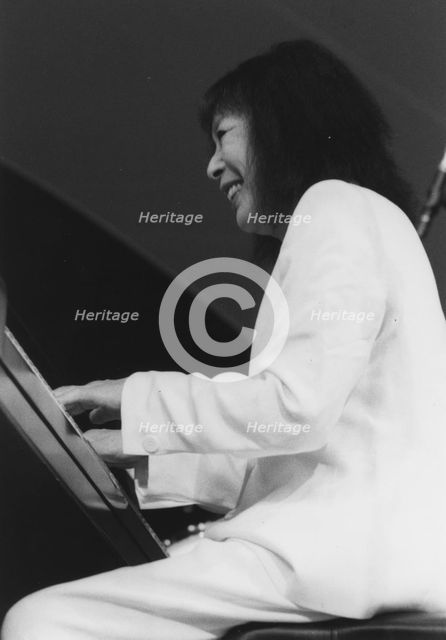 Toshiko Akiyoshi, Brecon Jazz Festival, Wales, 1995. Creator: Brian Foskett.