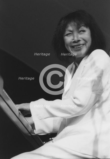 Toshiko Akiyoshi, Brecon Jazz Festival, Wales, 1995. Creator: Brian Foskett.