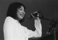 Toshiko Akiyoshi, Brecon Jazz Festival, Wales, 1995. Creator: Brian Foskett