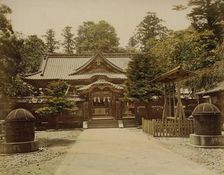 Toshioagu Temple, 1865. Creator: Unknown