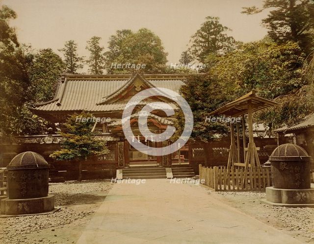 Toshioagu Temple, 1865. Creator: Unknown.