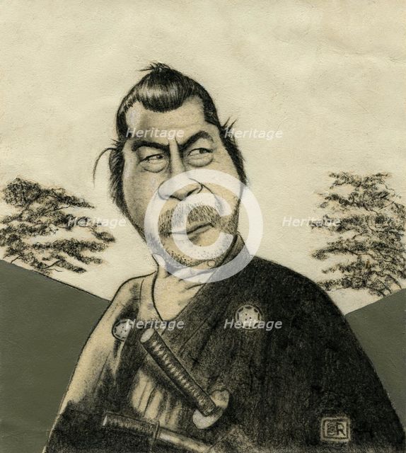 Toshiro Mifune. Creator: Dan Springer.